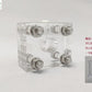 Zinc Air Test Device Metal Air Cell Mold Gasket Sealed Transparent Non-Circulating Electrolytic Cell