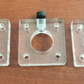 Customized Processing Plexiglass Plate PTFE Board Peek Board ABS Pp Plate Electrolytic Cell Processing Customized